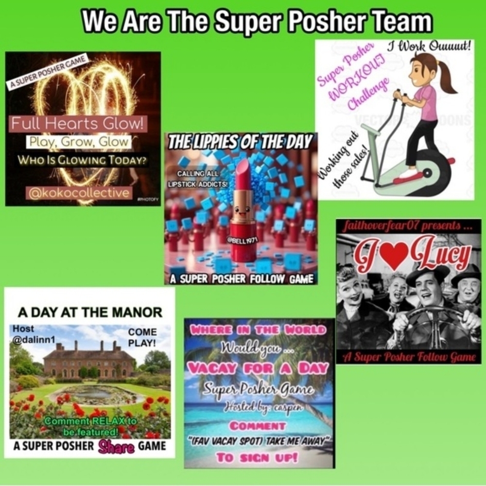 ‼️ SUPER POSHER TEAM SUPER FAN‼️